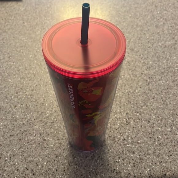 Starbucks Fall 2023 Ocean Jellyfish Forest Tumbler 24oz - Picture 2 of 4